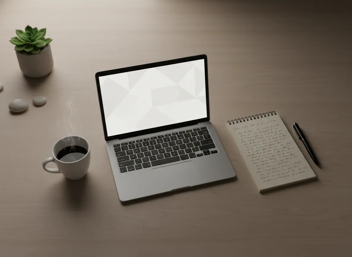 Legal professional at a desk